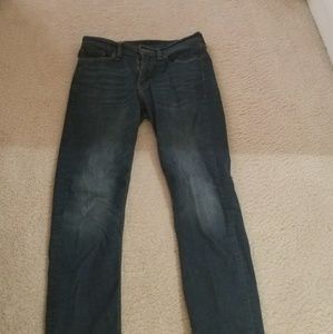 Levi dark wash jeans